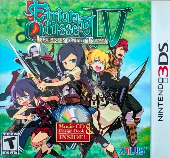 Etrian Odyssey IV Legends Of The Titan Launch Edition Nintendo - Nintendo 3DS