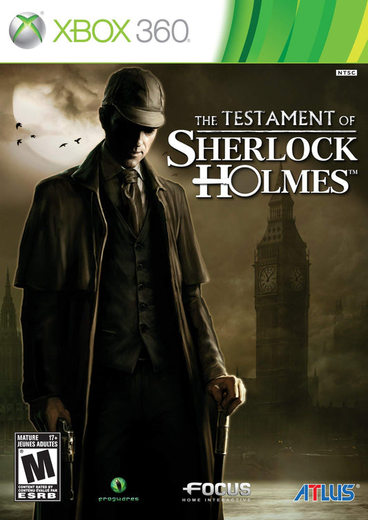 Testament of Sherlock Holmes - Xbox 360