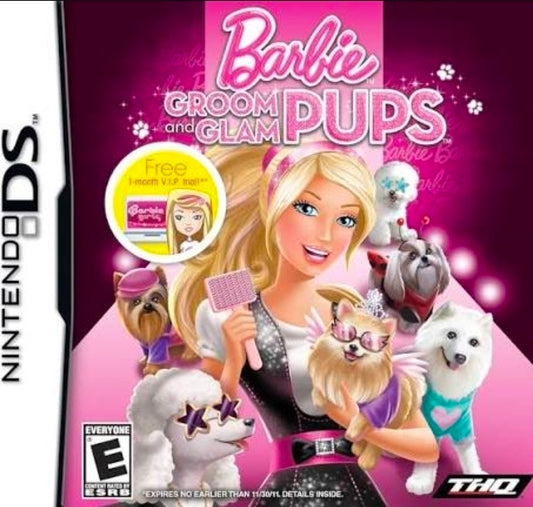 Barbie Groom & Glam Pups - Nintendo Ds
