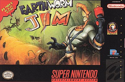EARTHWORM JIM - SUPER NINTENDO