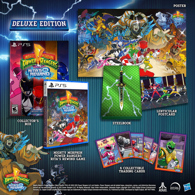 Mighty Morphin Power Rangers: Rita's Rewind Deluxe Edition - Playstation 5