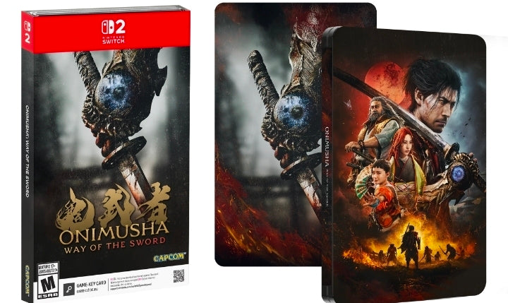 Onimusha: Way of the Sword Steelbook Edition - Nintendo Switch 2