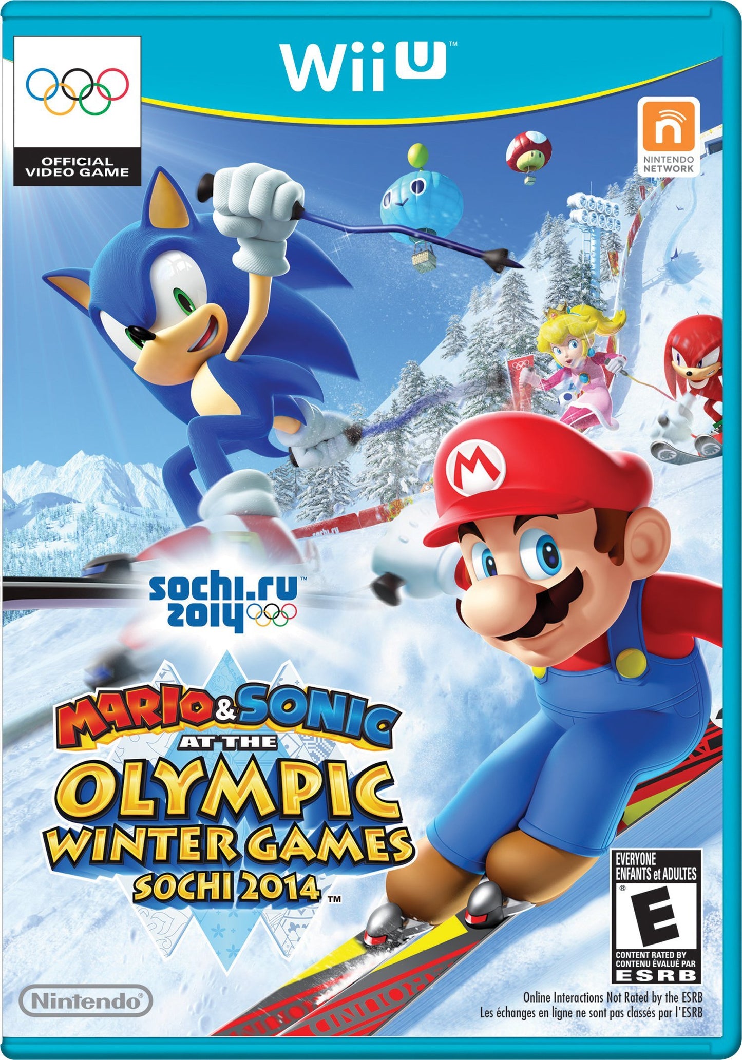 Mario & Sonic At The Sochi 2014 Olympic Winter Games - Nintendo Wii U