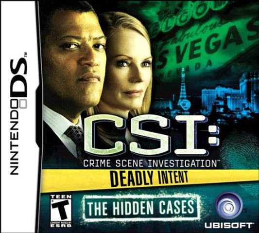 csi crime scene investigation deadly intent hidden cases - Nintendo ds