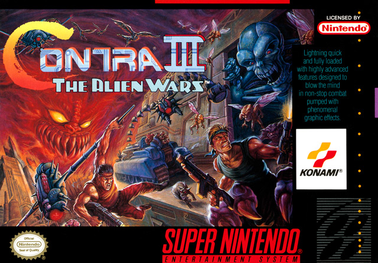 Contra 3 The Alien Wars - Super Nintendo