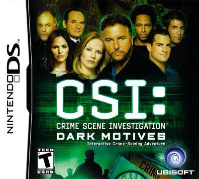 Csi Dark Motives - Nintendo DS