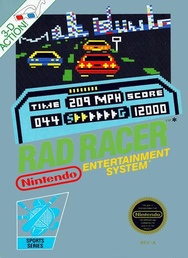 Rad Racer - Nintendo