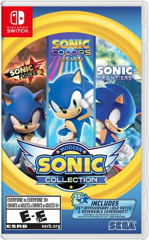 Sonic collection - Nintendo switch