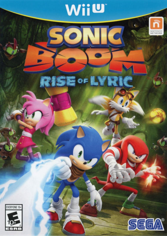 Sonic Boom Rise Of Lyric Wii U