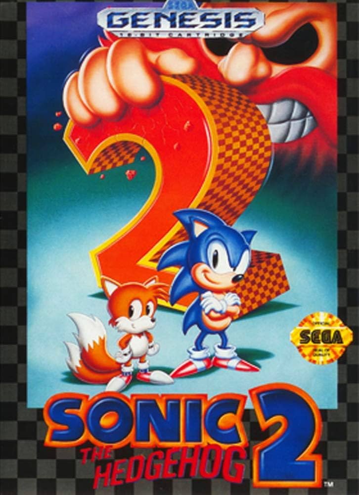 Sonic 2 - Sega genesis