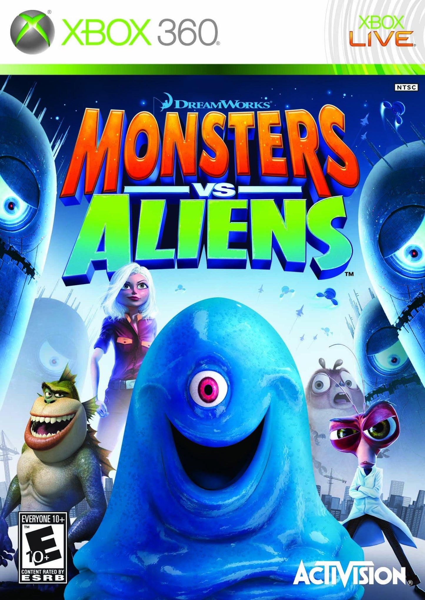 Monster Vs Aliens - Xbox 360