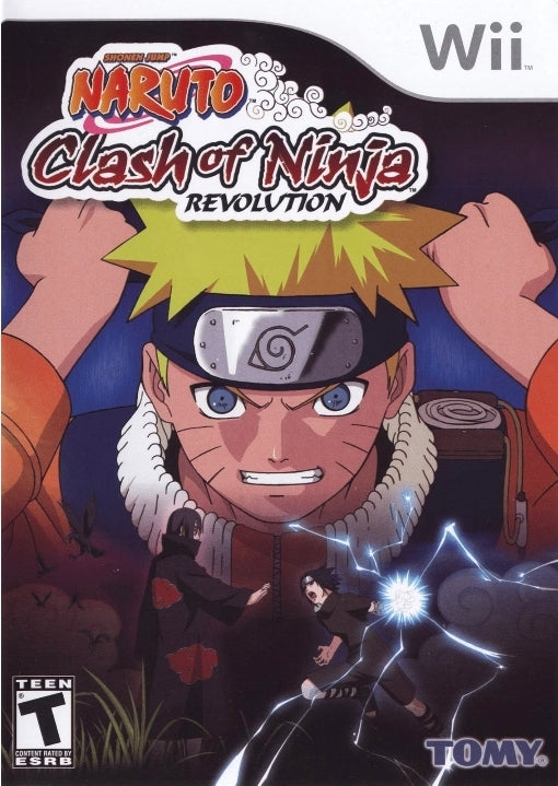 Naruto Clash Of Ninja Revolution - Nintendo Wii