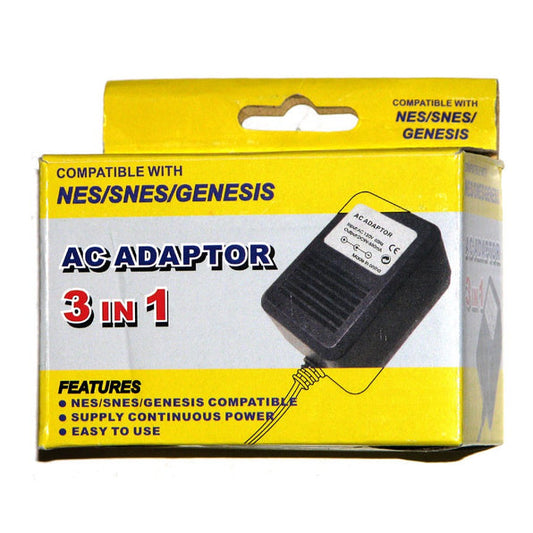 Power Supply Nes Snes Genesis Model 1 - Filages