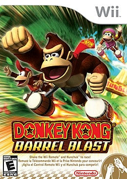 donkey kong barrel blast wii