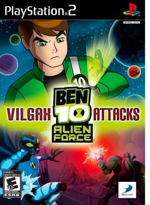 Ben 10 Vilgax Attacks Alien Force - Playstation 2