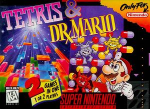 Tetris & Dr. Mario - Super Nintendo