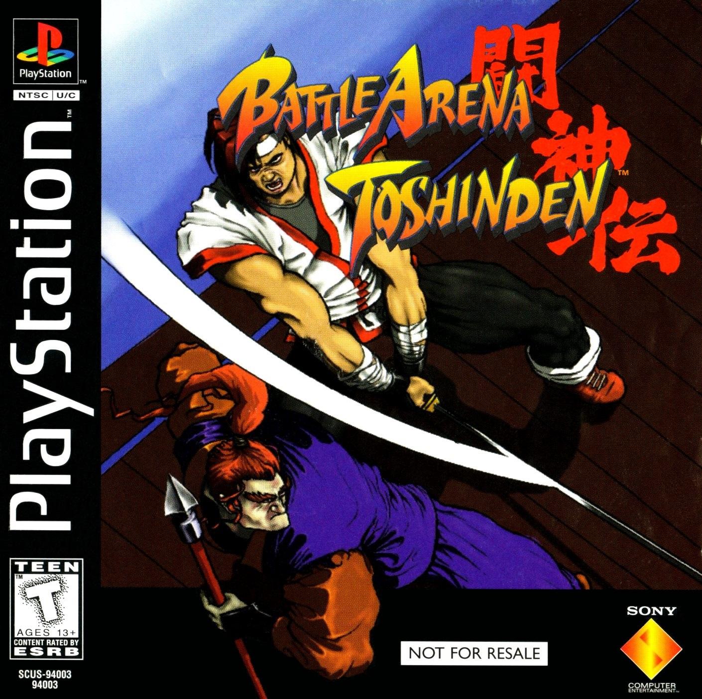 Battle Arena Toshinden - Playstation