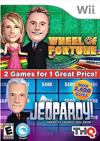 Wheel Of Fortune And Jeopardy Wii
