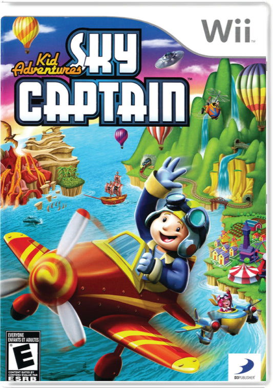 Kid Adventures Sky Captain - Nintendo Wii