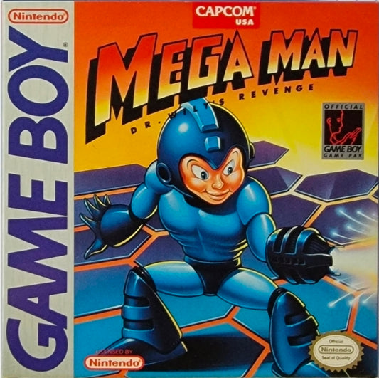 Mega Man Dr Wily's Revenge - Game Boy