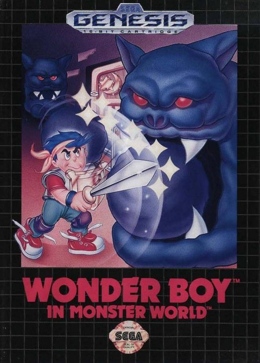 Wonder Boy in Monster World - Sega Genesis
