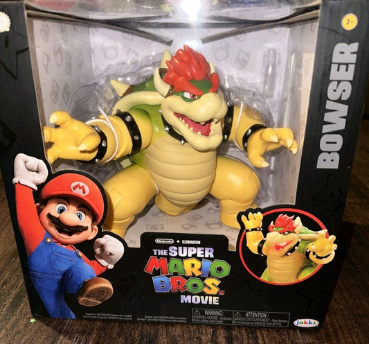 Figurine Jakks Bowser Super Mario Bros film 7 pouces 14 articulations - Figurines