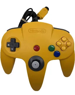 nintendo 64 yellow
