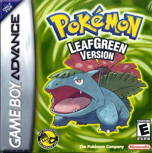 POKÉMON LEAFGREEN VERSION - GAME BOY ADVANCE