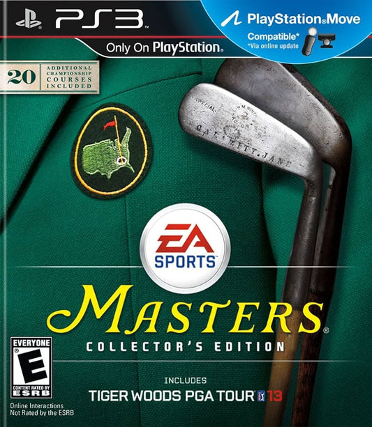 Tiger Woods 13 Masters - Playstation 3