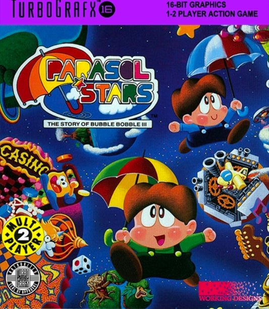 Parasol Stars - Turbografx 16
