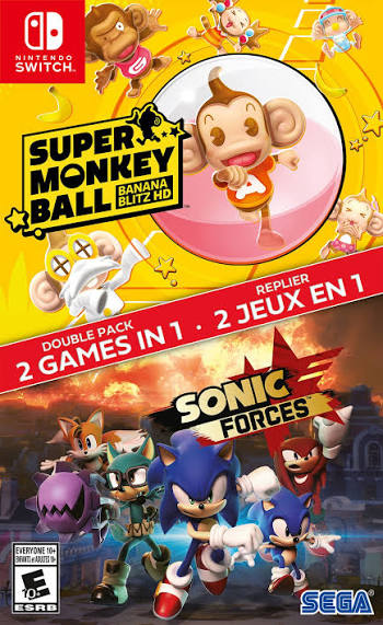Sonic Forces + Super Monkey Ball Banana Blitz Double Pack - Nintendo Switch