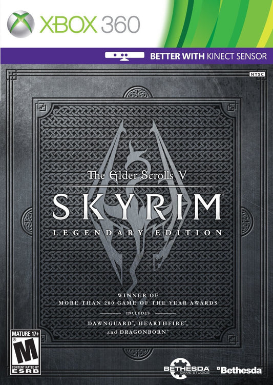 Elder Scrolls 5 Skyrim Legendary Edition Xbox 360