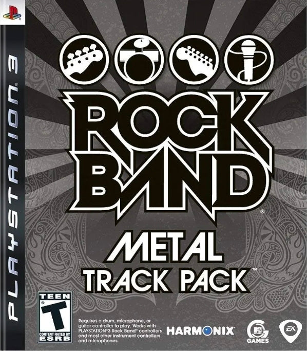 Rock Band Metal Track Pack - Playstation 3
