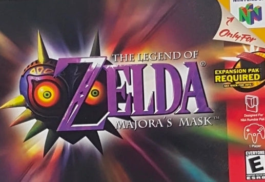 Zelda Majora's Mask Non Holo - Nintendo 64