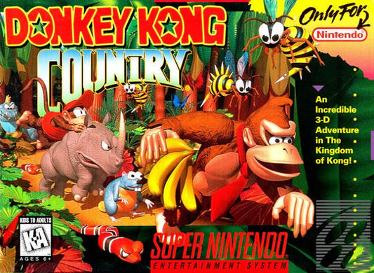 Donkey Kong Country Super Nintendo