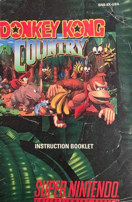 Donkey Kong Country - Livrets