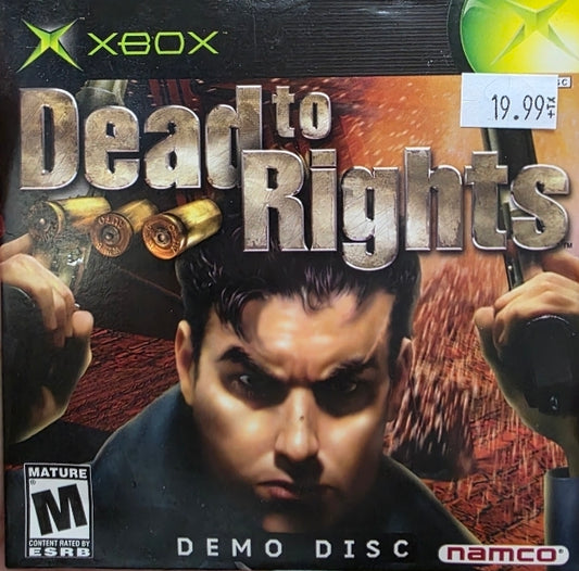 Dead to rights demo - Xbox