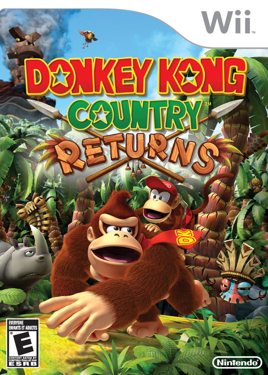 donkey kong country returns wii
