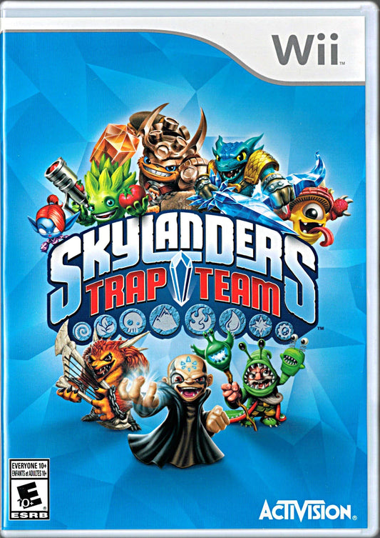 skylanders trap team wii