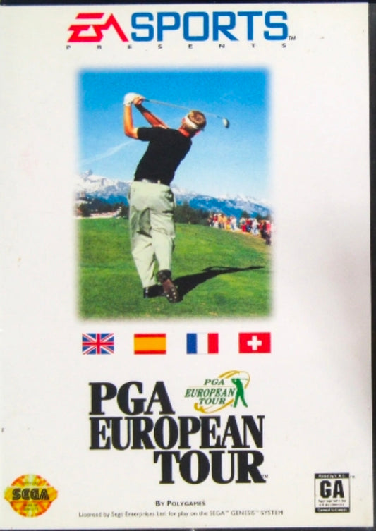 Pga european tour - Sega genesis