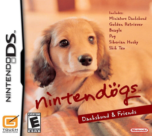 Nintendogs Dachshund and Friends - Nintendo Ds