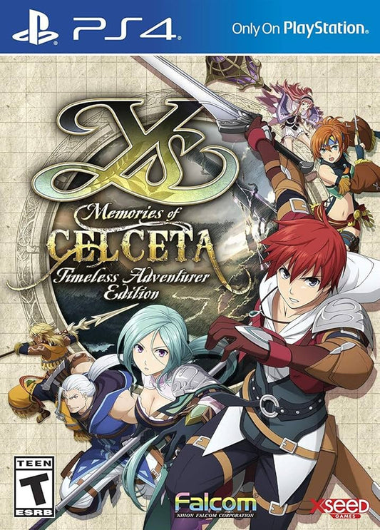 Ys: Memories of Celceta [Timeless Adventurer Edition] - Playstation 4