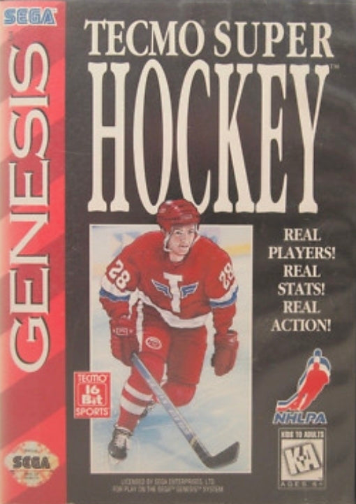 Tecmo Super Hockey - Sega Genesis