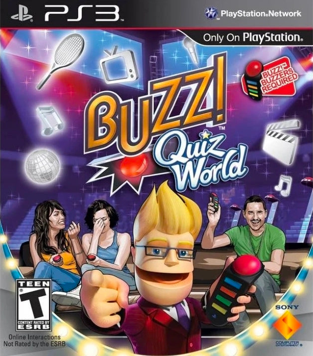 Buzz Quiz World Jeu Seulement - Playstation 3