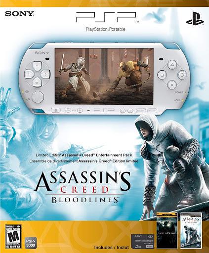 Console psp 3000 Limited Edition Assassin's Creed Bloodlines White - Psp