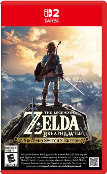 Zelda breath to the wild - Nintendo switch 2
