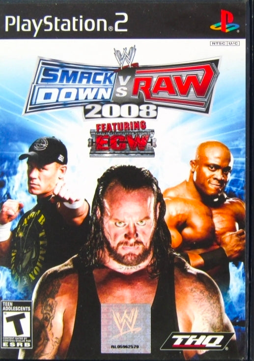 Wwe Smackdown Vs Raw 2008 - Playstation 2