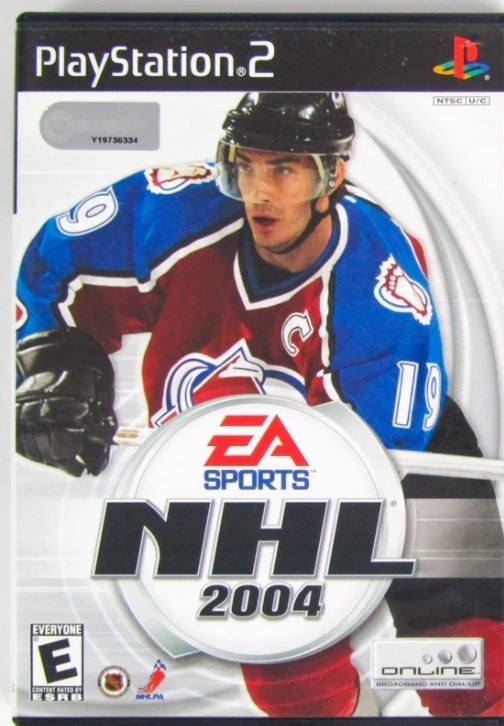 NHL 2004 JOE SAKIC COVER - PLAYSTATION 2
