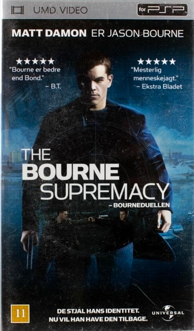 Umd Bourne Supracy - Psp