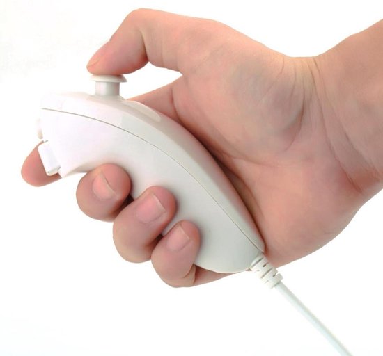 Manette Nunchuk Blanc - Nintendo Wii